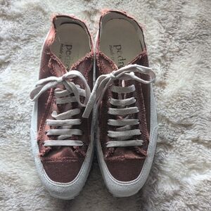 Pedro Garcia Pink Low-Top Sneakers